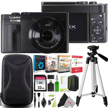 Panasonic Lumix ZS99 20.3MP 30X Optical Zoom Digital Camera (Black) Advanced Accessory Bundle