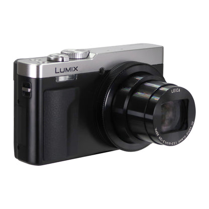 Panasonic Lumix ZS99 20.3MP 30X Optical Zoom Digital Camera (Silver) + 32GB Transcend SDHC Memory Card + Hard shell camera case + Tech Smart USA Elite Suite 18 Standard Editing Software Bundle + Professional Tripod + Memory Card Reader + Cleaning Kit