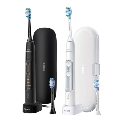 Philips Sonicare ExpertClean 7500 Rechargeable Electric Toothbrush HX9690 Black and White
