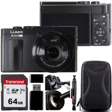 Panasonic Lumix ZS99 20.3MP 30X Optical Zoom Digital Camera (Black) Basic Camera Accessory Bundle