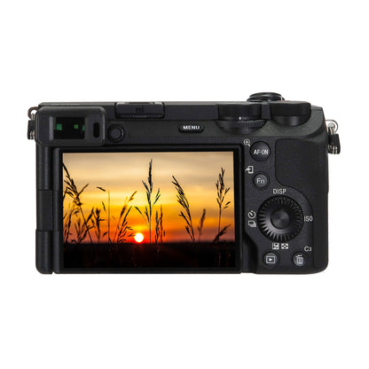 Sony a6700 Mirrorless Camera w/ 16-50mm f/3.5-5.6 Lens (Black) with Transcend 64GB 300S SDXC Memory Card and Case