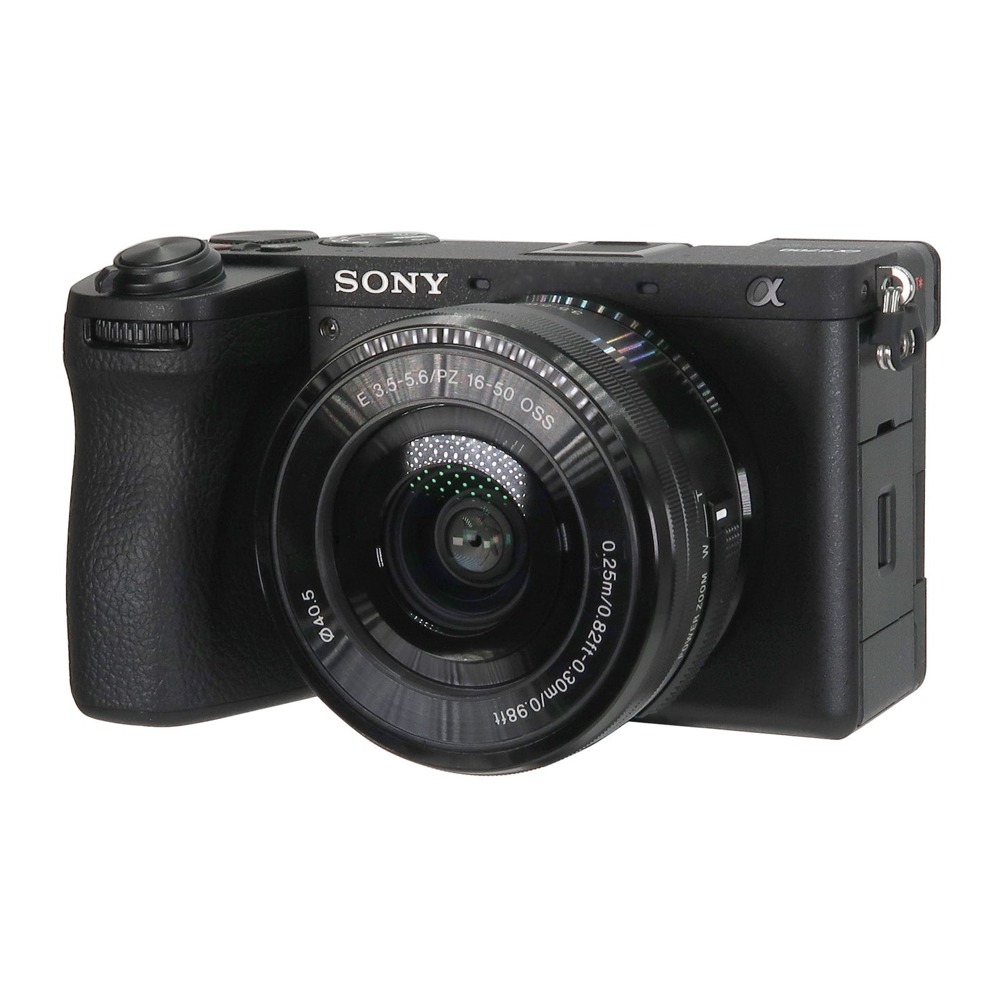 Sony a6700 Mirrorless Camera w/ 16-50mm f/3.5-5.6 Lens (Black) with Transcend 64GB 300S SDXC Memory Card and Case