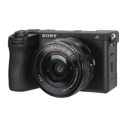 Sony a6700 Mirrorless Camera w/ 16-50mm f/3.5-5.6 Lens (Black) with Transcend 64GB 300S SDXC Memory Card and Case