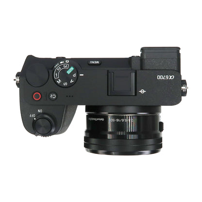 Sony a6700 Mirrorless Camera w/ 16-50mm f/3.5-5.6 Lens (Black) with Transcend 64GB 300S SDXC Memory Card and Case
