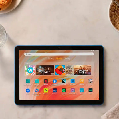 Amazon Fire HD 10 32GB 10.1" Tablet with Wi-Fi - 13th Gen (Black) + Accessories
