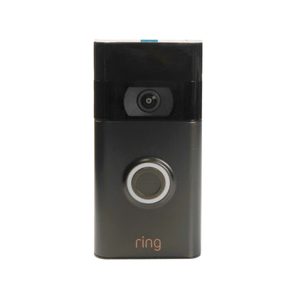 Ring Alarm 8-Piece Security Kit (2nd Gen) - White with Ring 1080p Video Doorbell (2020 Release, Venetian Bronze)