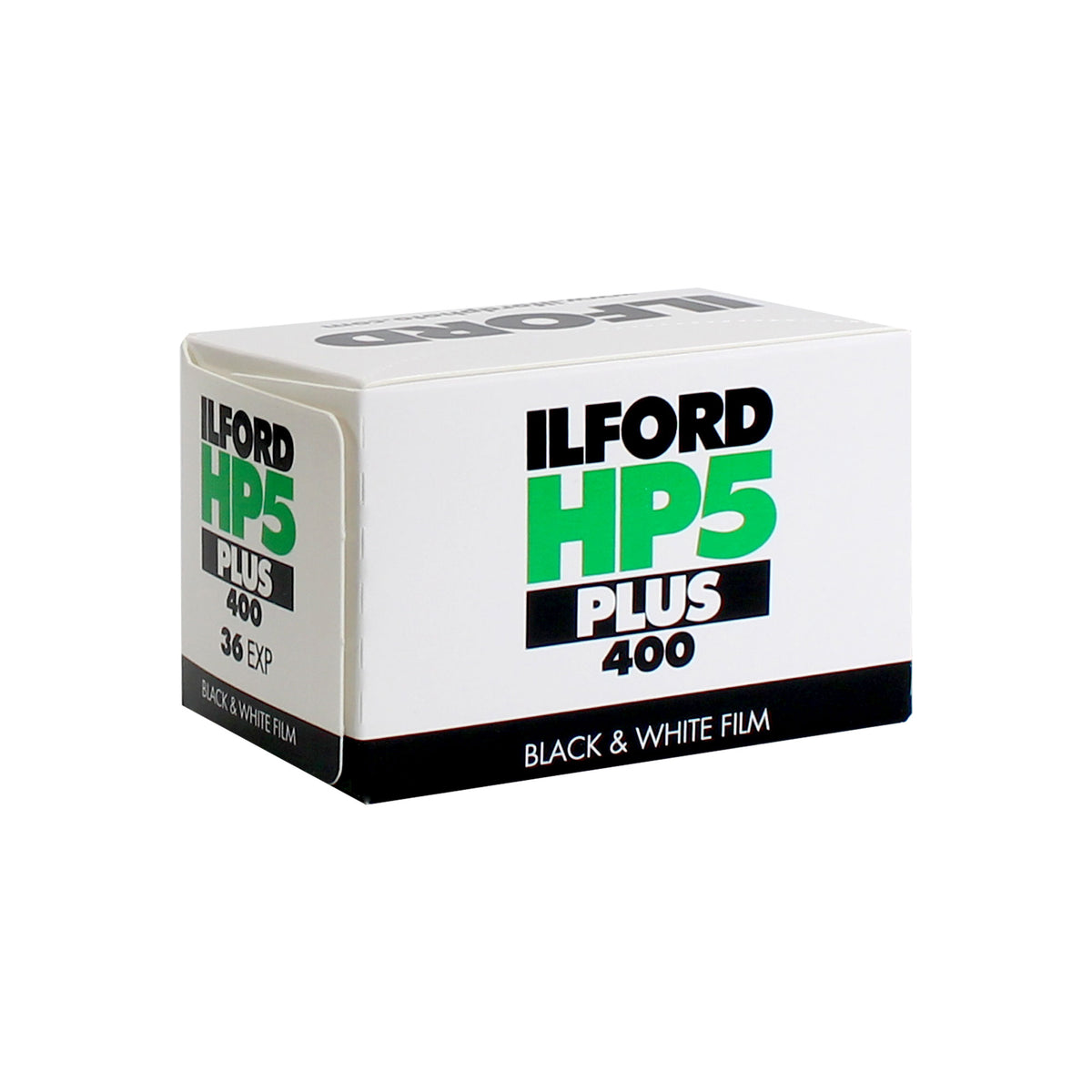 5x Ilford HP5 Plus Black and White Negative Film (35mm Roll Film, 36 Exposures)