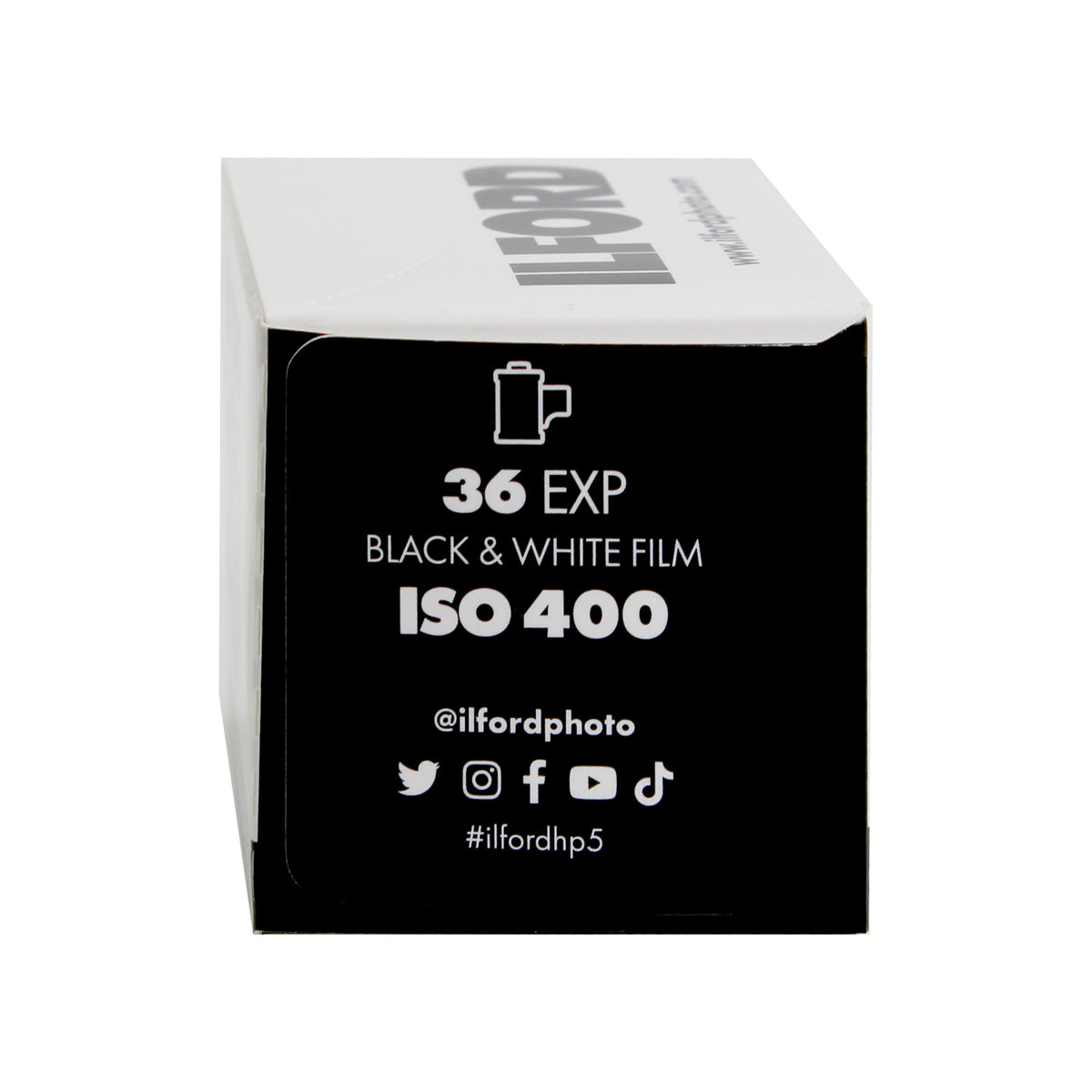 5x Ilford HP5 Plus Black and White Negative Film (35mm Roll Film, 36 Exposures)
