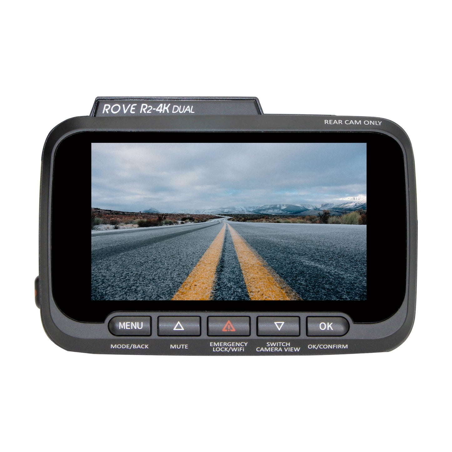 ROVE R2-4K DUAL Dash Cam Front and Rear, STARVIS 2 Sensor, FREE 128GB Card Included, 5G WiFi - up to 20MB/s Fastest Download Speed with App, 4K 2160P/FHD Dash Camera for Cars, 3" IPS, 24H Parking Mode