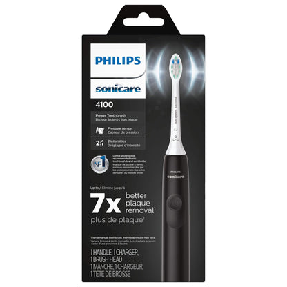 Philips Sonicare 4100 Rechargeable Electric Toothbrush Black HX3681/24