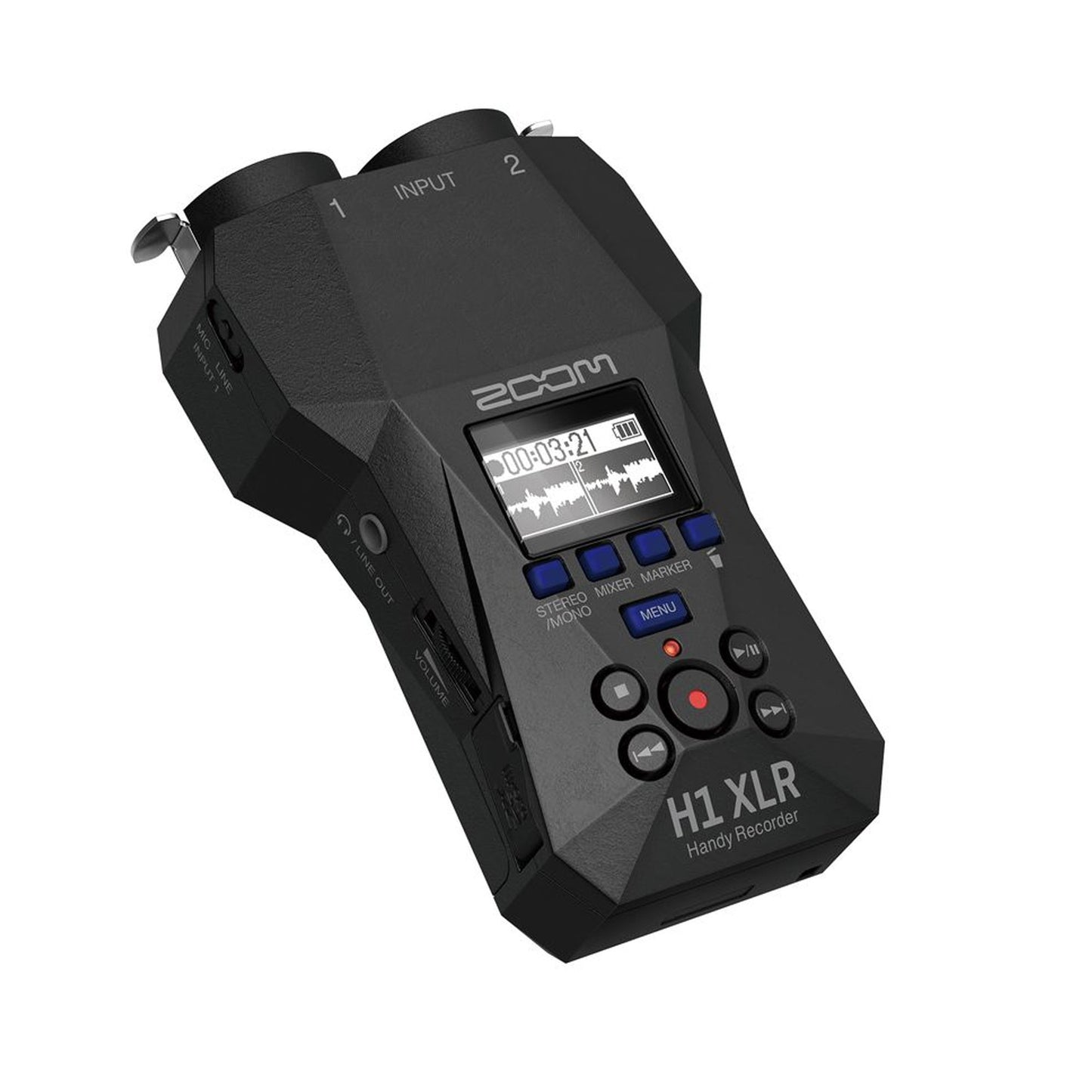 Zoom H1 XLR Portable Audio Recorder for Video