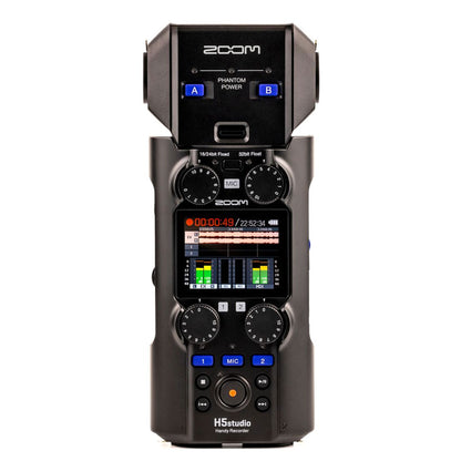 Zoom H5studio 4-Track Handy Recorder with 32-Bit Float Recording