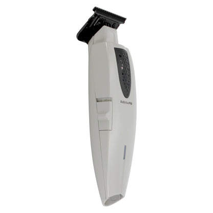 BaByliss Pro LITHIUMFX+ Limited Edition Cordless Lithium Ergonomic Trimmer (Grey) FX773NGY with Clipper (Grey) FX673NSGY