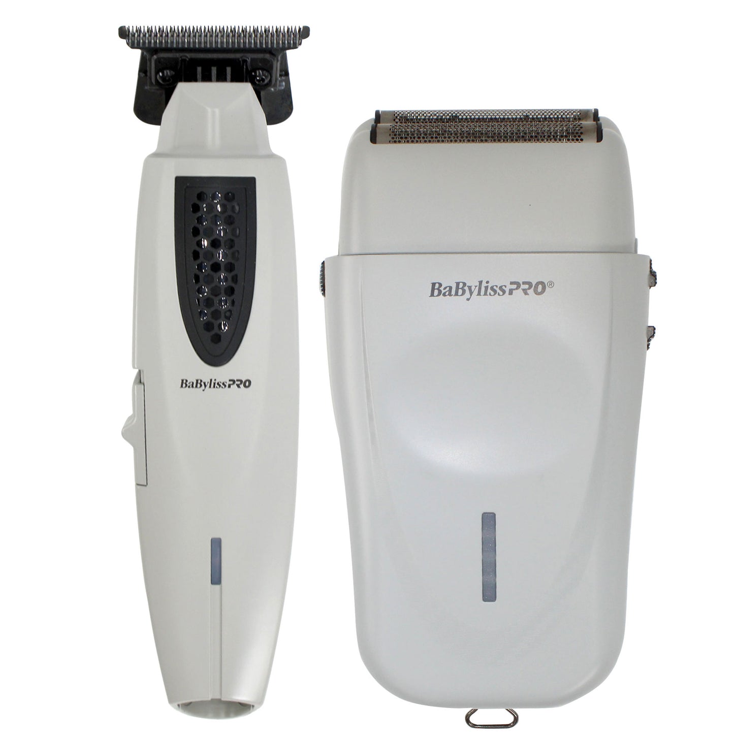 BaByliss Trimmer FX773NGY + LithiumFX+ Double Foil Shaver FXFS573GY Cordless Grooming Set