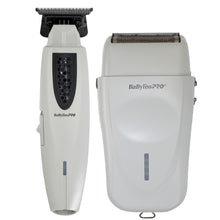 BaByliss Trimmer FX773NGY + LithiumFX+ Double Foil Shaver FXFS573GY Cordless Grooming Set