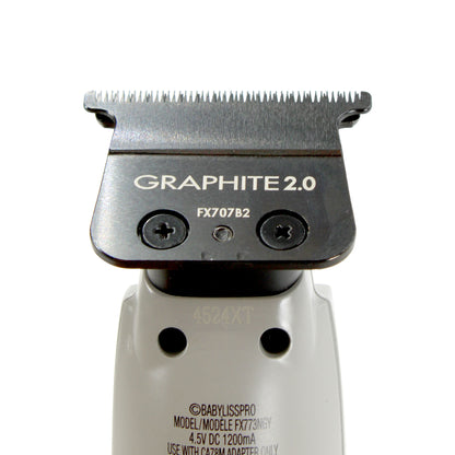 BaByliss Trimmer FX773NGY + LithiumFX+ Double Foil Shaver FXFS573GY Cordless Grooming Set