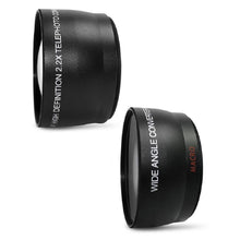 52mm Telephoto & Wide Angle Lens + UV CPL ND Kit + Rubber Hood + Tulip Lens Hood + Backpack + Remote Control + DSLR Hand Grip + Dust Blower + Lens Cleaner + 50 Lens Tissue + Lens Cap + Lens Cap Holder + 3pc Cleaning Kit