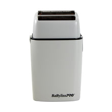 BaByliss Pro LIMITED EDITION Cordless Metal Double Foil Shaver (Gray) FXFS2GY with Barberology Comb Set - Red