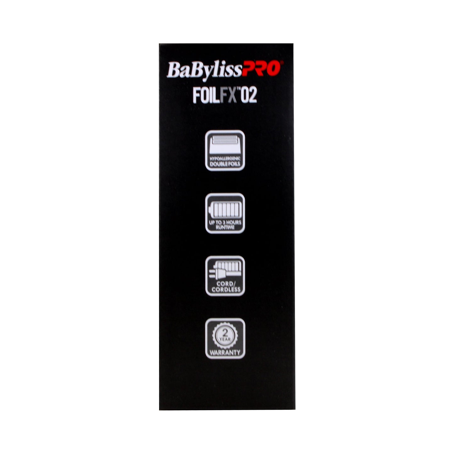 BaByliss Pro LIMITED EDITION Cordless Metal Double Foil Shaver (Gray) FXFS2GY with Barberology Comb Set - Red