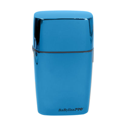 Babyliss Pro Nano Titanium Portofino 6600 Full-Size Hair Dryer Blue BNT6610N with LIMITED EDITION Cordless Metal Double Foil Shaver Blue FXFS2BL Bundle