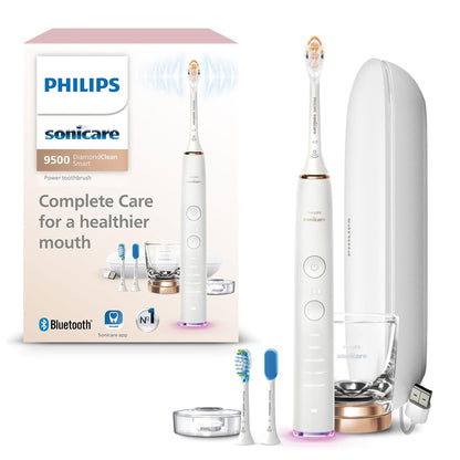 Philips Sonicare DiamondClean Smart 9500 Electric Toothbrush (Rosegold) HX9923/61