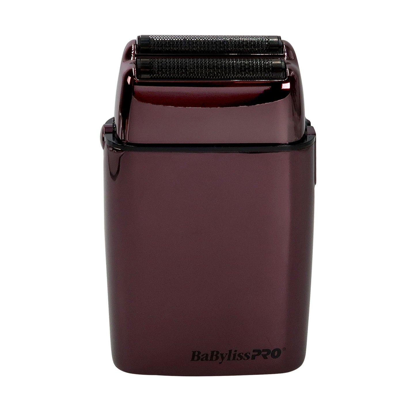 BaByliss Pro LIMITED EDITION Cordless Metal Double Foil Shaver (Purple) FXFS2P with Barberology 9" Comb and Barber Apron