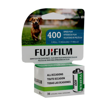 FUJIFILM 400 Color Negative Film (35mm Roll Film, 36 E Unitposures) - 6 Pack