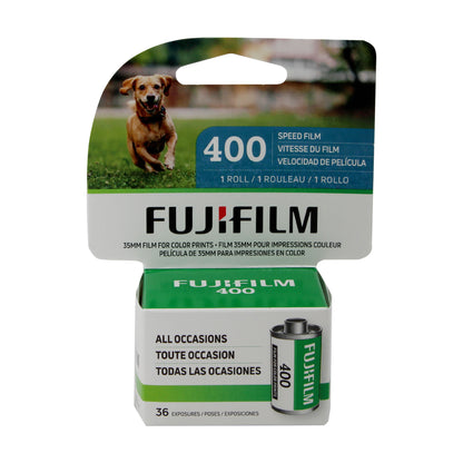 FUJIFILM 400 Color Negative Film (35mm Roll Film, 36 E Unitposures) - 6 Pack