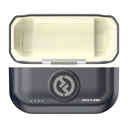 Hollyland LARK M2 Wireless Lavalier Microphone with Lightning Plug (,Shine Charcoal) + Selfie Ring Light  + Music Maker Mix and Master Software