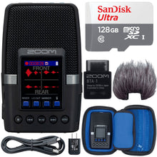 Zoom H2essential Multi-Mic 32-Bit Float Handy Recorder Accessory Bundle