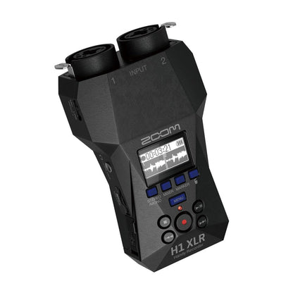 Zoom H1 XLR Portable Audio Recorder for Video with Shotgun Microphone and Tabletop Tripod Kit