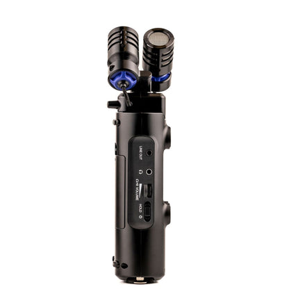 Zoom H5Studio Recorder + 2x XM-L2 XLR Lavalier Mics | 32-Bit Float Pro Audio Recording Kit