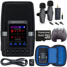 Zoom H2essential Multi-Mic 32-Bit Float Handy Recorder with APH-2e Accessory Pack for H2essential Portable Recorder + Accessories