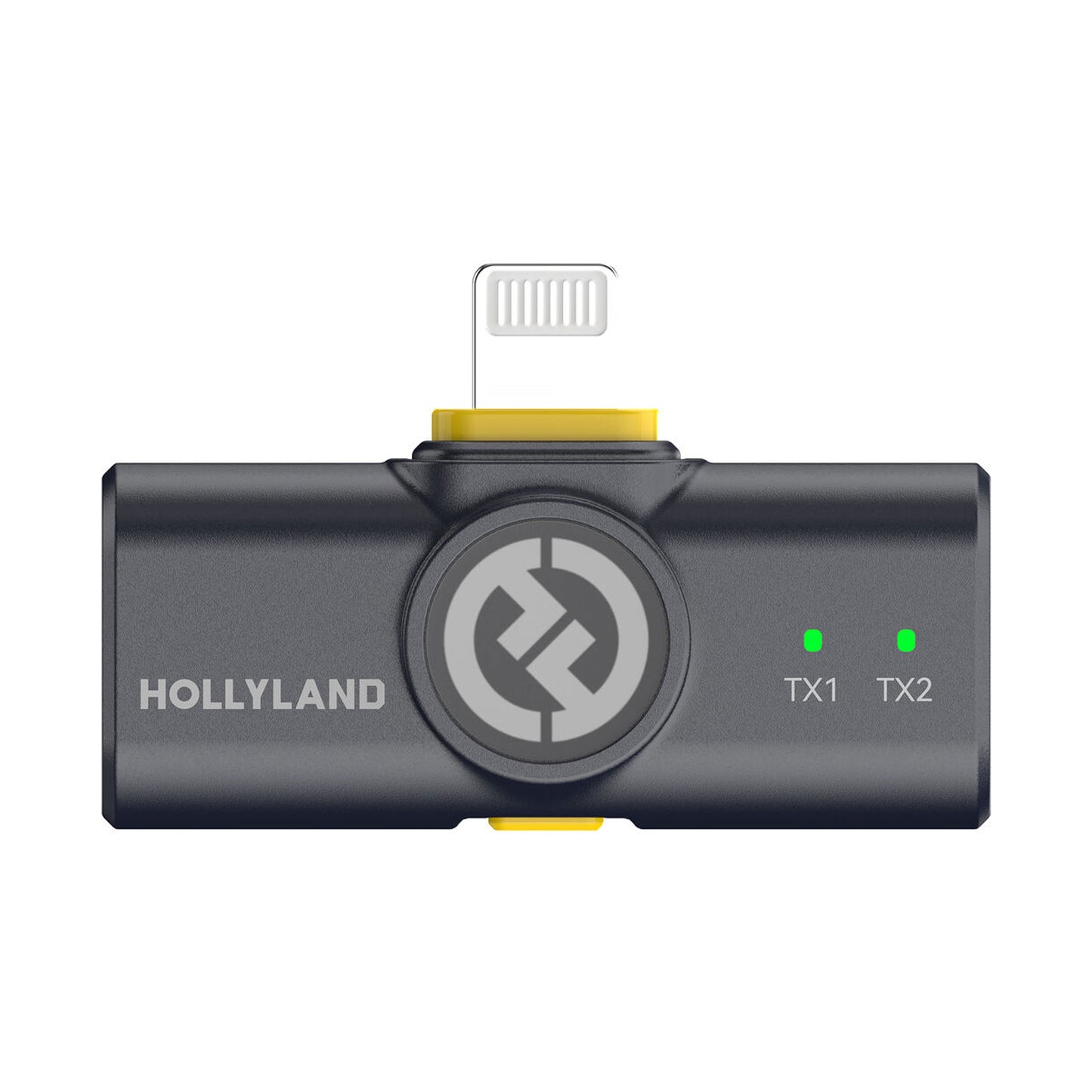 Hollyland LARK M2 COMBO 2-Person Wireless Combo Microphone System 2.4 GHz (Black) + Vivitar 13 Inch Foldable Pocket Tripod with Wireless Remote and Smart Phone Bracket + 16GB Transcend MicroSD Memory Card with Adapter