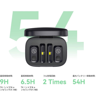 Hollyland LARK A1 Combo 2-Person Wireless Microphone System for Mobile Devices (Space Gray) with Content Creation Bundle