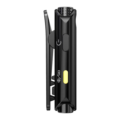 Hollyland Lark C1 Duo 2-Person Wireless Microphone System with USB-C Connector for Mobile Devices, Black + Vivitar compact Selfie Video Tripod + 16GB Transcend MicroSD Memory Card with Adapter