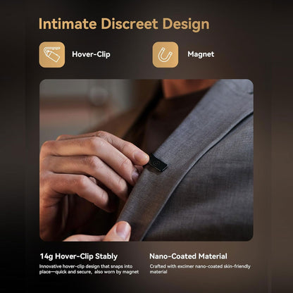 Hollyland LARK MAX 2 Combo 4-Person Wireless Microphone System for Cameras and Mobile Devices (Space Gray, 2.4 GHz)