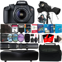 Canon EOS Rebel T100 with EF-S 18-55mm f/3.5-5.6 III Lens REFURBISHED Accessory Bundle