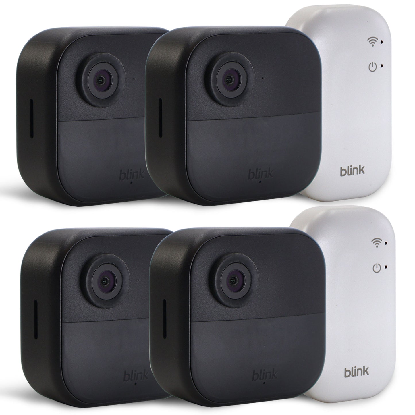 2x Blink Outdoor 4 Wireless Smart Security Camera - Sync Module Core Included (2 Cameras)