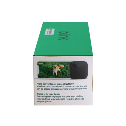 2x Blink Outdoor 4 Wireless Smart Security Camera - Sync Module Core Included (2 Cameras)