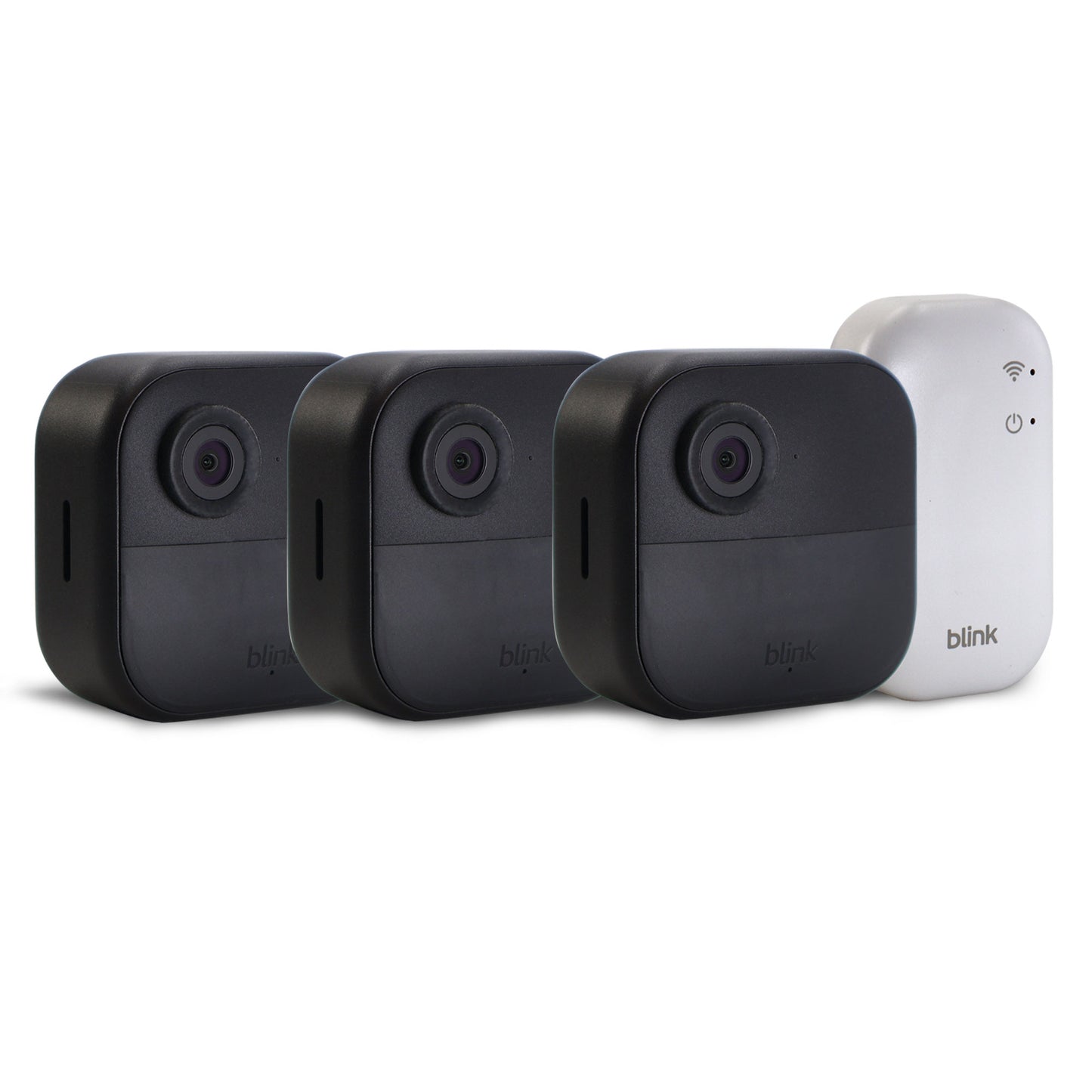 Blink Outdoor 4 (newest model) Wireless Smart Security Camera - Sync Module Core Included (3 Cameras)