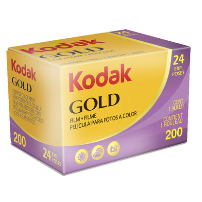 Kodak UltraMax 400 Color Negative Film (35mm, 36 Exposures) - 3 Pack + 6x Kodak GOLD 200 Color Negative Film 35mm Roll Film, 24 Exposures