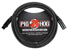 Pig Hog 8mm XLR Microphone Cable Male to Female Fully Balanced Premium Mic Cable