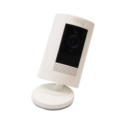 Ring Outdoor Cam Stick Up Indoor/Outdoor Wireless 1080p Security Camera - White