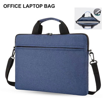 HP 14" Laptop with Intel Celeron N4500 Processor, 4GB RAM, 64GB eMMC Storage – Snowflake White + Splash Proof Wear Resistant Polyester Fiber Laptop Bag