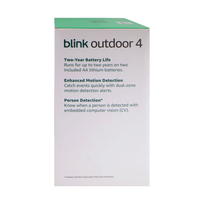 Blink Outdoor 4 Wireless Smart Security Camera - Sync Module Core Included (5 Cameras)