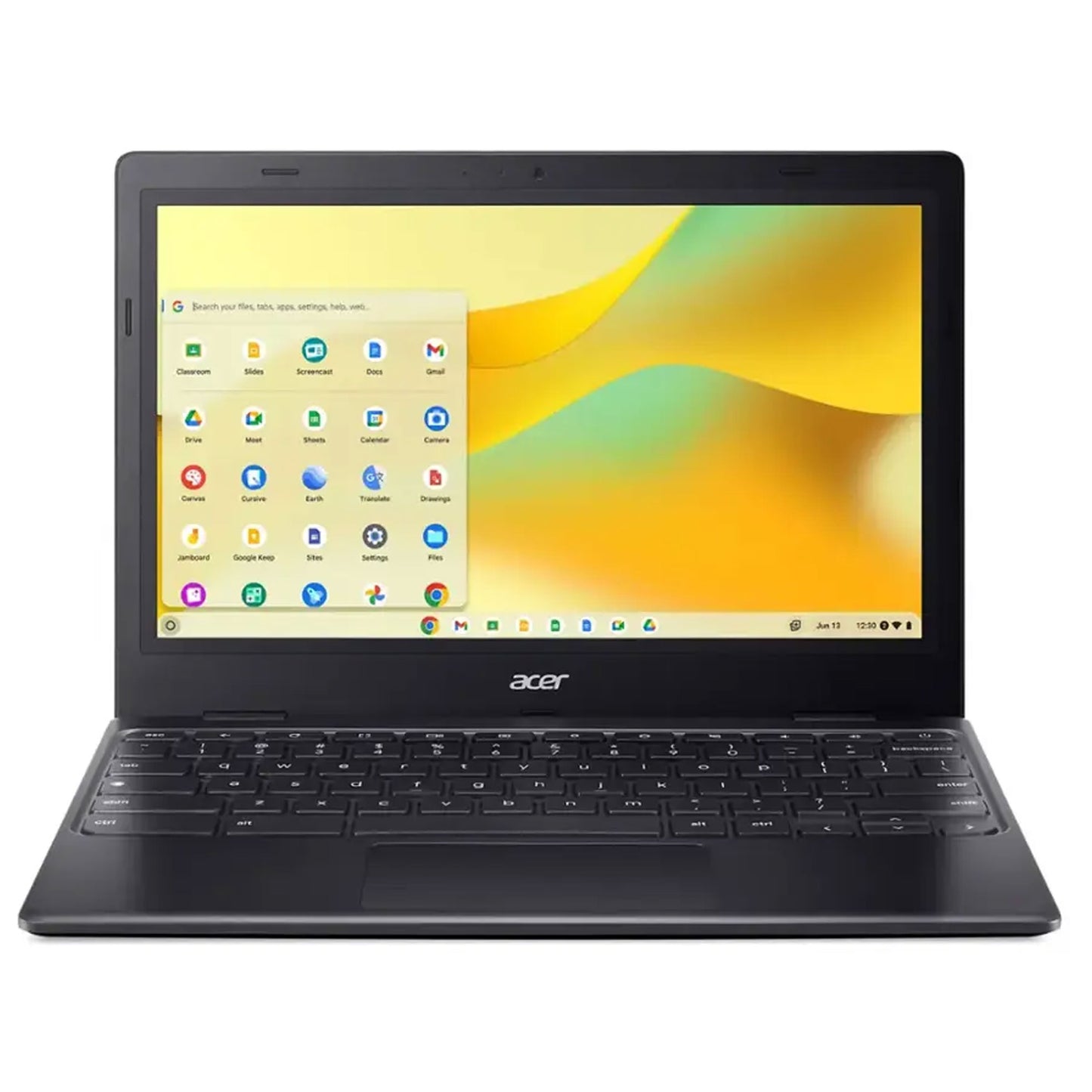 Acer Chromebook 311 11.6" HD Laptop Intel Celeron N4500, 4GB Memory, 64GB eMMC - Star Black with 10FT Angle USB 2.0 Type A Male To B Male Cable