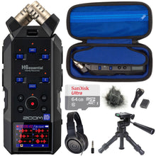 Zoom H6essential 6-Track 32-Bit Float Portable Audio Recorder with Zoom APH-6e Accessory Pack Pro Audio Bundle