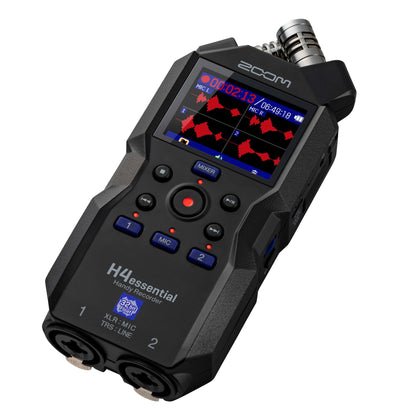 Zoom H4essential 4-Track Handy Recorder + Zoom APH-4e Accessory Pack Pro Audio Bundle