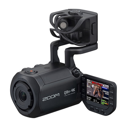 Zoom Q8n-4K Handy Video Recorder 4K Video + Professional 4 Track Audio Complete Recording Kit